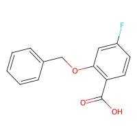 2-(Benzyloxy)-4-fluorobenzoic acid,696589-03-4,≥95%,阿拉丁