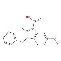 1-Benzyl-5-methoxy-2-methyl-1H-indole-3-carboxylic acid，132105-71-6，≥95%，阿拉丁