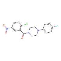 (2-Chloro-5-nitrophenyl)[4-(4-fluorophenyl)-1-piperazinyl]methanone，329939-86-8，阿拉丁