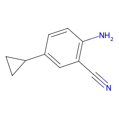 2-Amino-5-cyclopropylbenzonitrile,660862-01-1,≥97%,阿拉丁产品图