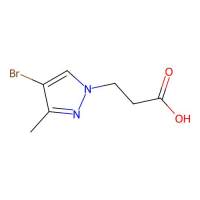 3-(4-bromo-3-methyl-1H-pyrazol-1-yl)propanoic acid,956824-07-0,≥97%,阿拉丁