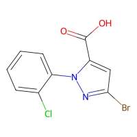 3-Bromo-1-(2-chlorophenyl)-1H-pyrazole-5-carboxylic acid,871239-17-7,≥95%,阿拉丁