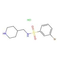 3-Bromo-N-(piperidin-4-ylmethyl)benzenesulfonamide hydrochloride，1353952-00-7，≥95%，阿拉丁