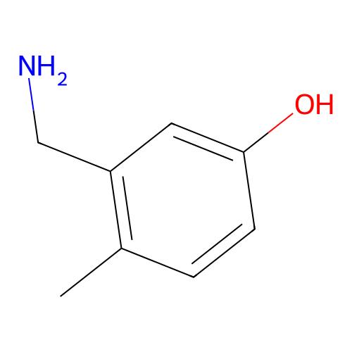 3-(Aminomethyl)-4-methylphenol，1243358-81-7，≥95%，阿拉丁产品图