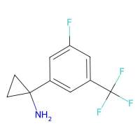 1-[3-Fluoro-5-(trifluoromethyl)phenyl]cyclopropan-1-amine，1260756-75-9，≥95%，阿拉丁