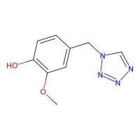 2-methoxy-4-(1H-tetrazol-1-ylmethyl)phenol,281676-62-8,阿拉丁