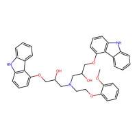 3,3'-(2-(2-Methoxyphenoxy)ethylazanediyl)bis(1-(9H-carbazol-4-yloxy)propan-2-ol),918903-20-5,≥95%,阿拉丁