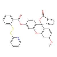 (6'-Methoxy-3-oxospiro[2-benzofuran-1,9'-xanthene]-3'-yl) 2-(pyridin-2-yldisulfanyl)benzoate，1352750-34-5，≥99%，阿拉丁