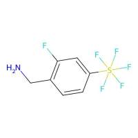 2-Fluoro-4-(pentafluorosulfur)benzylamine，1240257-86-6，≥98%，阿拉丁