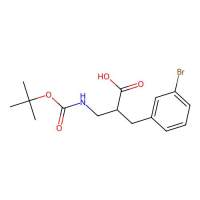 2-(3-Bromobenzyl)-3-((tert-butoxycarbonyl)amino)propanoic acid,886364-87-0,≥97%,阿拉丁