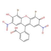 2-(4,5-Dibromo-3-hydroxy-2,7-dinitro-6-oxoxanthen-9-yl)benzoic acid,Dye content 95 %,阿拉丁