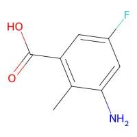 3-Amino-5-fluoro-2-methylbenzoic acid，246877-31-6，≥95%，阿拉丁