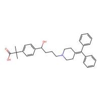 2-(4-(4-(4-(Diphenylmethylene)piperidin-1-yl)-1-hydroxybutyl)phenyl)-2-methylpropanoic acid,1187954-57-9,≥95%,阿拉丁