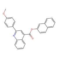 2-Naphthyl 2-(4-methoxyphenyl)-4-quinolinecarboxylate，332381-51-8，≥95%，阿拉丁