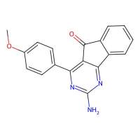 2-amino-4-(4-methoxyphenyl)-5H-indeno[1,2-d]pyrimidin-5-one，713514-51-3，阿拉丁