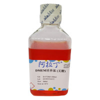 DMEM培养基 (无糖),无菌过滤, BioReagent, 通过内毒素测试, 用于细胞培养, 无菌,阿拉丁