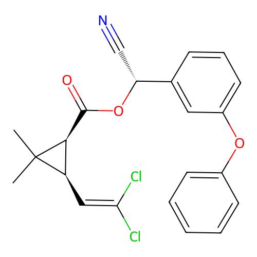 (1S)-cis-(alphaS)-cypermethrin，72204-43-4，阿拉丁产品图