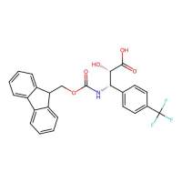 (2S,3S)-3-((((9H-Fluoren-9-yl)methoxy)carbonyl)amino)-2-hydroxy-3-(4-(trifluoromethyl)phenyl)propanoic acid,959574-18-6,≥98%,阿拉丁