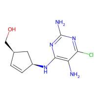 (1S,4R)-4-[(2,5-Diamino-6-chloro-4-pyrimidinyl)amino]-2-cyclopentene-1-methanol，141271-11-6，阿拉丁
