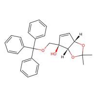 (3aS,4R,6aS)-2,2-Dimethyl-4-((trityloxy)methyl)-4,6a-dihydro-3aH-cyclopenta[d][1,3]dioxol-4-ol，865838-13-7，≥97%，阿拉丁