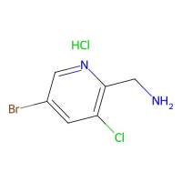 (5-Bromo-3-chloropyridin-2-yl)methanamine hydrochloride,1416714-02-7,≥97%,阿拉丁