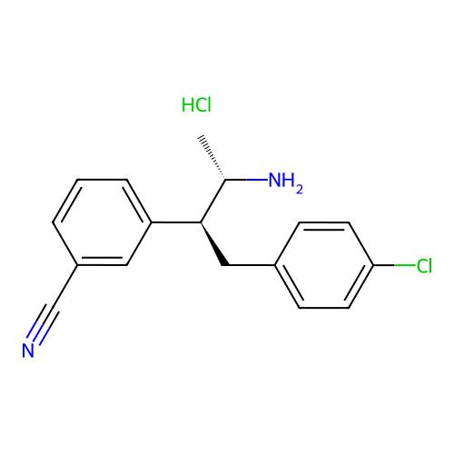 3-((2S,3S)-3-Amino-1-(4-chlorophenyl)butan-2-yl)benzonitrile hydrochloride,610791-48-5,≥95%,阿拉丁产品图