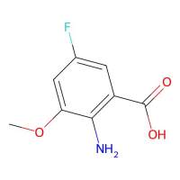 2-Amino-5-fluoro-3-methoxybenzoic acid，1250810-28-6，≥97%，阿拉丁