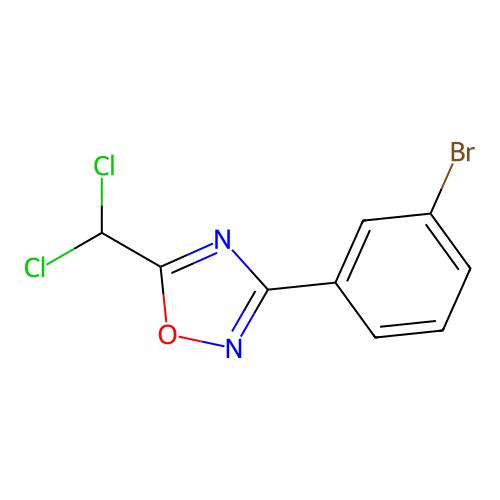 3-(3-Bromophenyl)-5-(dichloromethyl)-1,2,4-oxadiazole,1150164-54-7,≥98%,阿拉丁产品图