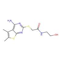 2-((4-amino-5,6-dimethylthieno[2,3-d]pyrimidin-2-yl)thio)-N-(2-hydroxyethyl)acetamide，315695-38-6，阿拉丁