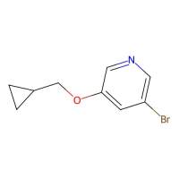 3-Bromo-5-(cyclopropylmethoxy)pyridine，1383133-14-9，≥98%，阿拉丁