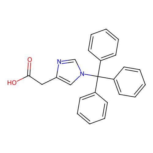 (1-Trityl-1H-imidazol-4-yl)acetic acid,168632-03-9,≥98%,阿拉丁产品图