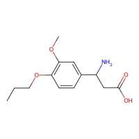 3-Amino-3-(3-methoxy-4-propoxyphenyl)propanoic acid，351062-28-7，阿拉丁
