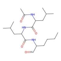 2-acetamido-4-methyl-N-[4-methyl-1-oxo-1-(1-oxohexan-2-ylamino)pentan-2-yl]pentanamide，阿拉丁