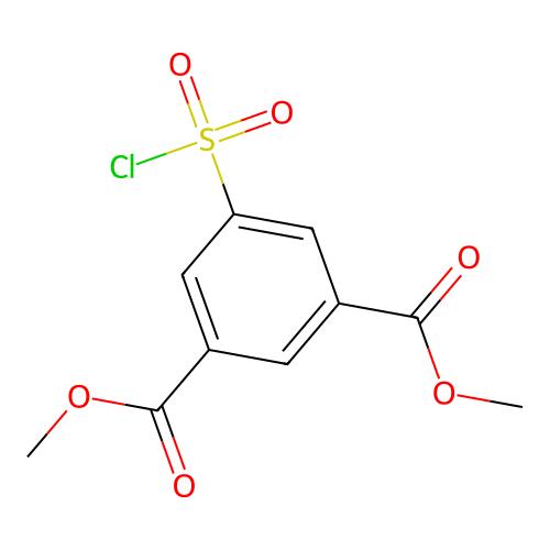 1,3-Benzenedicarboxylic acid, 5-(chlorosulfonyl)-, 1,3-dimethyl ester，29710-58-5，≥95%，阿拉丁产品图