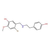 4-bromo-5-({[2-(4-hydroxyphenyl)ethyl]amino}methyl)-2-methoxyphenol，179107-93-8，阿拉丁