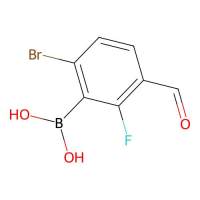 (6-Bromo-2-fluoro-3-formylphenyl)boronic acid,1315340-55-6,≥95%,阿拉丁