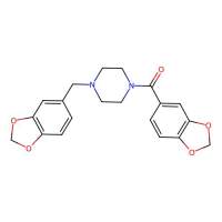 1,3-Benzodioxol-5-yl[4-(1,3-benzodioxol-5-ylmethyl)piperazin-1-yl]methanone，47554-31-4，阿拉丁