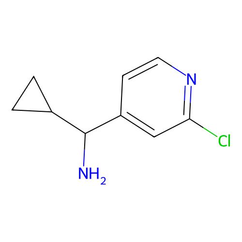 (2-Chloropyridin-4-yl)(cyclopropyl)methanamine,1270444-14-8,≥97%,阿拉丁产品图