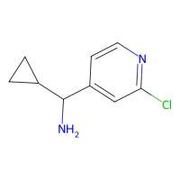 (2-Chloropyridin-4-yl)(cyclopropyl)methanamine,1270444-14-8,≥97%,阿拉丁