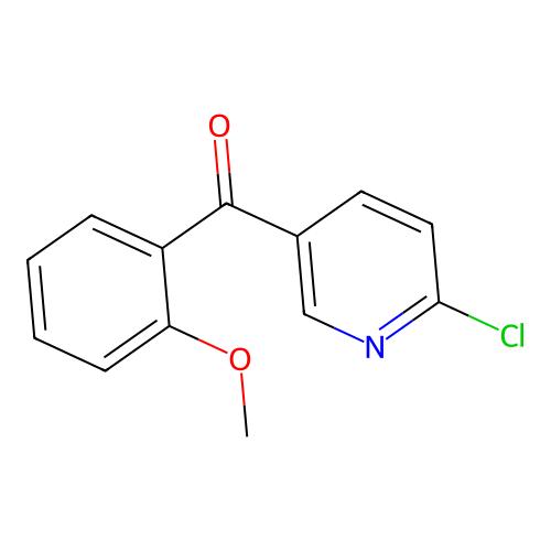 2-Chloro-5-(2-methoxybenzoyl)pyridine，86580-59-8，≥97%，阿拉丁产品图