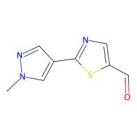 2-(1-methyl-1H-pyrazol-4-yl)-1,3-thiazole-5-carbaldehyde,1248209-05-3,≥95%,阿拉丁