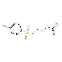 2-({2-[(4-Chlorophenyl)sulfonyl]ethyl}thio)acetic acid，175137-71-0，阿拉丁