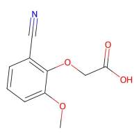 2-(2-Cyano-6-methoxyphenoxy)acetic acid,338394-00-6,阿拉丁