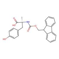 (S)-2-((((9H-Fluoren-9-yl)methoxy)carbonyl)amino)-3-(4-hydroxyphenyl)-2-methylpropanoic acid，246539-83-3，≥97%，阿拉丁