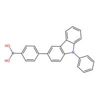 (4-(9-Phenyl-9H-carbazol-3-yl)phenyl)boronic acid，1240963-55-6，≥97%，阿拉丁