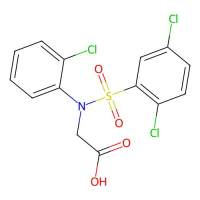 2-{2-Chloro[(2,5-dichlorophenyl)sulfonyl]anilino}acetic acid，337921-87-6，≥90%，阿拉丁