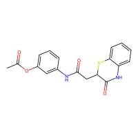 3-(2-(3-oxo-3,4-dihydro-2H-benzo[b][1,4]thiazin-2-yl)acetamido)phenyl acetate，300818-80-8，阿拉丁