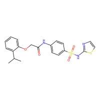 2-(2-isopropylphenoxy)-N-{4-[(1,3-thiazol-2-ylamino)sulfonyl]phenyl}acetamide，606923-54-0，阿拉丁