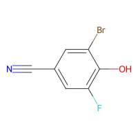 3-Bromo-5-fluoro-4-hydroxybenzonitrile，1235841-38-9，≥95%，阿拉丁
