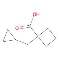 1-(Cyclopropylmethyl)cyclobutanecarboxylic acid，518346-54-8，阿拉丁